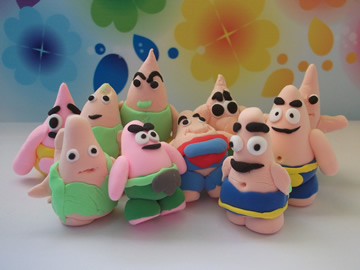 派大星家族 泥塑2班 指导老师：曾宪洁.jpg